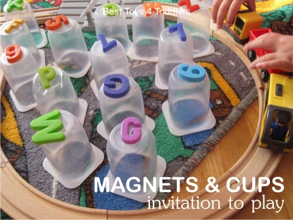 Magnet & Cups Invitation to Play
