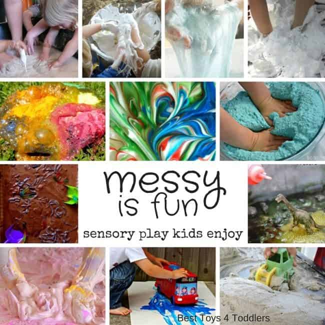 Amazing and fun sensory play ideas to get kids messy and enjoy the play