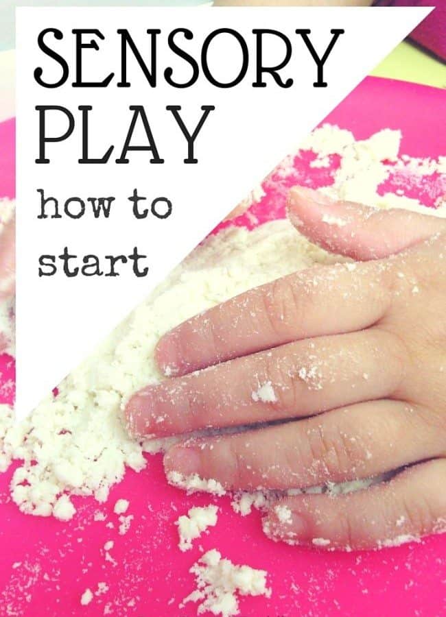 Kids enjoy sensory play tremendeously! Even kids without sensoy issues find isensory play interesting and engaging! Here you will find information how to get started with sensory play with your kids!