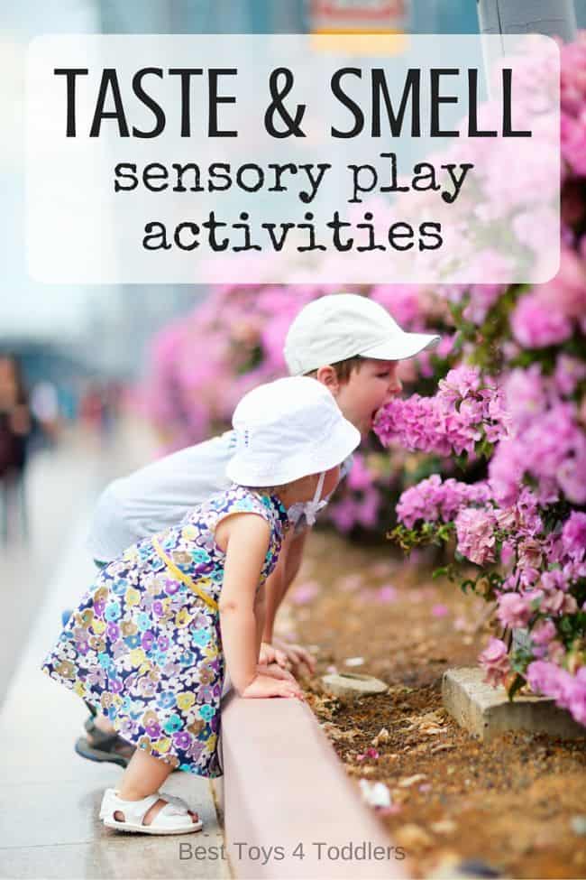 Best Toys 4 Toddlers - Taste and Smell Sensory Play Activity Ideas for Kids to Explore