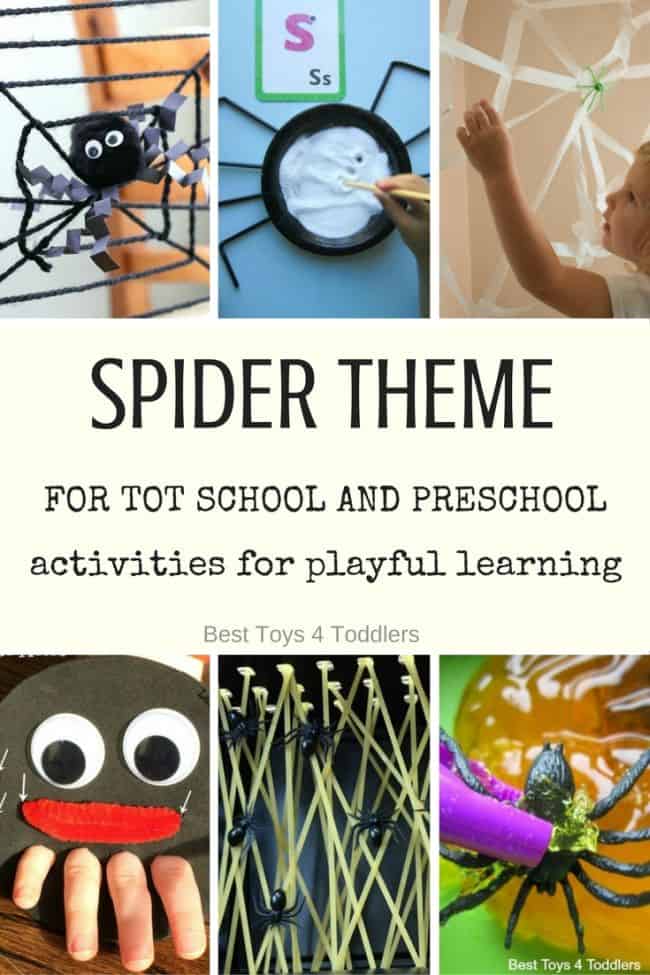 Best Toys 4 Toddlers - 7 days of play based activities for Tot school and preschool with free printable planner
