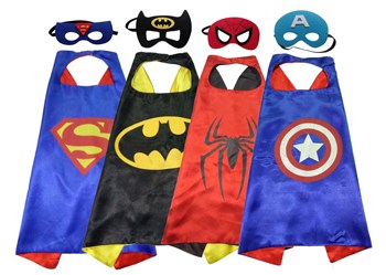 Top 10 Pretend Play Toys For 3 Year Olds: Children's Cosplay Clothes: Satin Capes & Felt Masks
