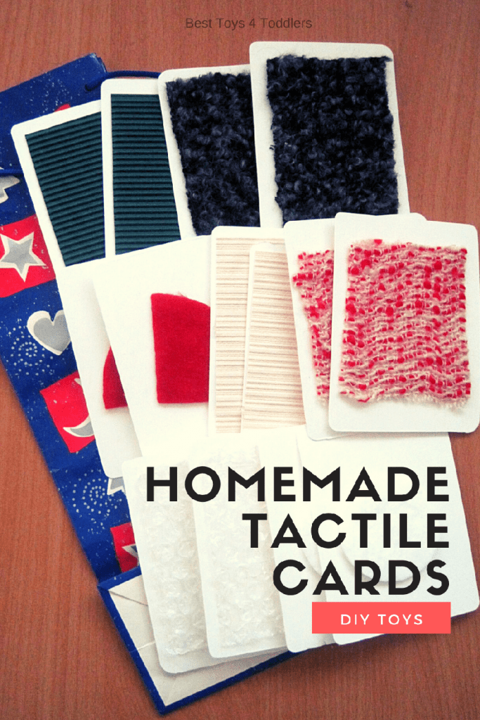 DIY toys - homemade tactile cards from recycled materials |Touch & Match Game with 4 play variations #sensoryplay #tactile #DIYtoys #homemadetoys