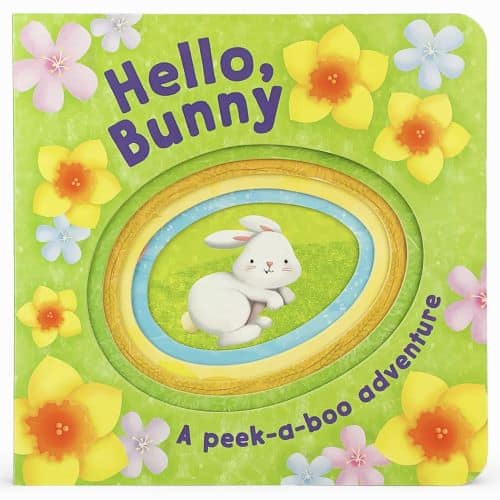 Hello, Bunny - Children's Peek-a-Boo Board Book