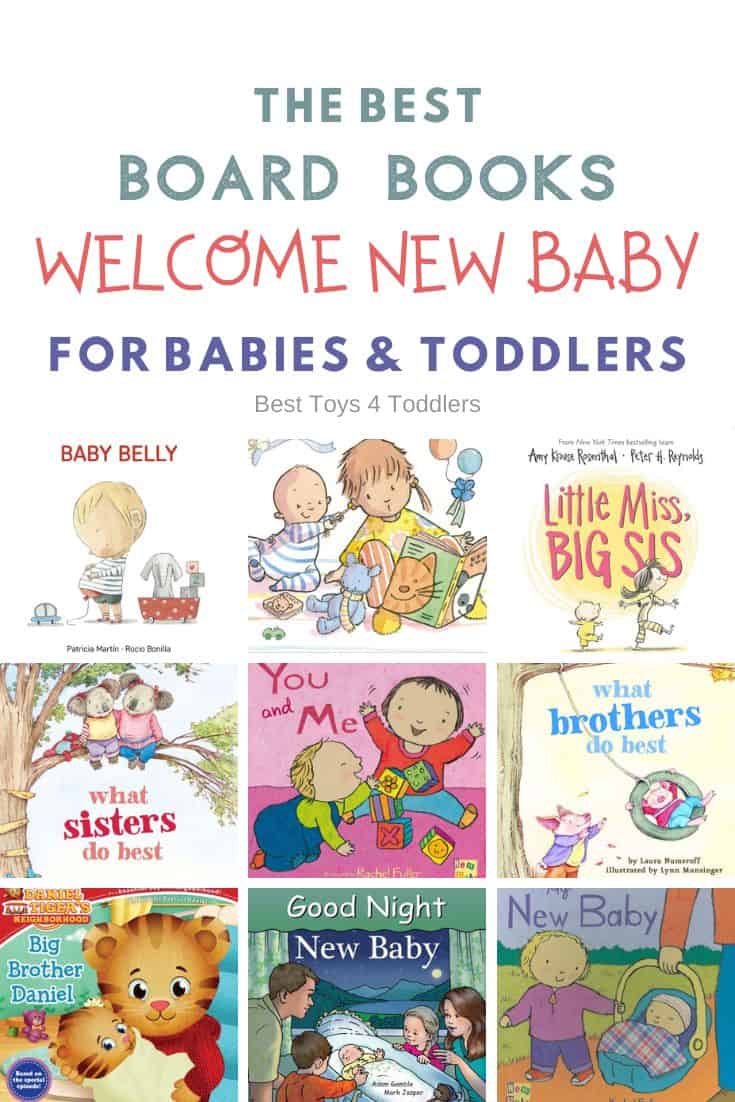 The Best Board Books for Toddlers to New Baby