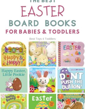 The Best Easter Board Books for Babies and Toddlers to enjoy and read aloud during Easter week.