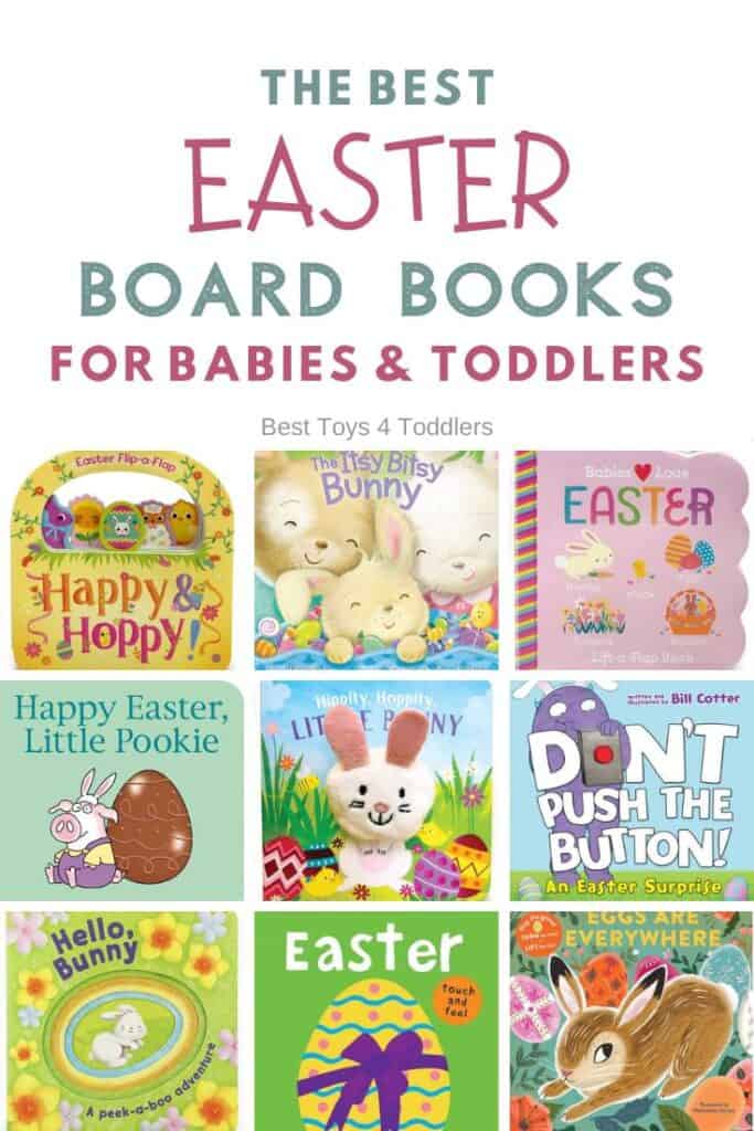 The Best Easter Board Books for Babies and Toddlers to enjoy and read aloud during Easter week.