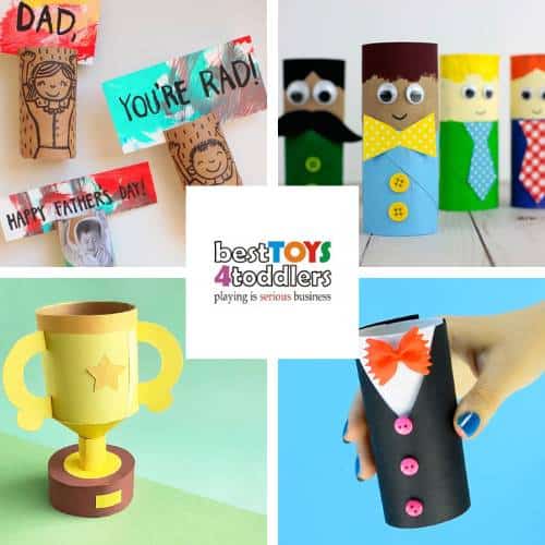 Father's day crafts from recycled materials - Toilet Roll Father's Day Cards, An easy paper roll Father’s Day craft, Paper Trophy Craft, Paper Roll Tuxedo Craft