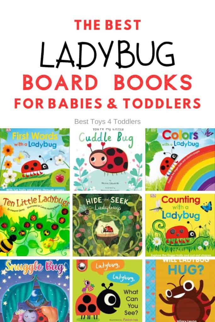 Here you will find some of the best ladybug board books to add onto baby's and toddler's bookshelf! They are also an awesome gifts to give future parents for baby shower or to a child for their birthday.