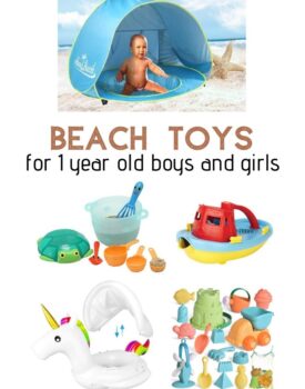 Top 10 Beach Toys For 1 Year Old Boys and Girls - best toys for toddlers to bring on the beach this summer!