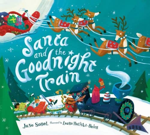 Santa and the Goodnight Train Board Book